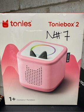 Tonies 2 Box- NEW- UNOPENED!- Pink